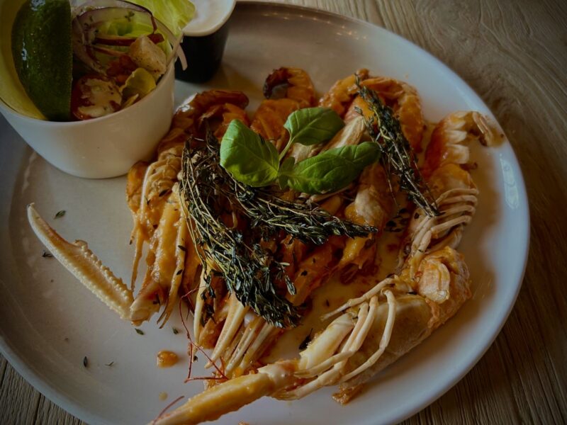 gegrilde langoustines